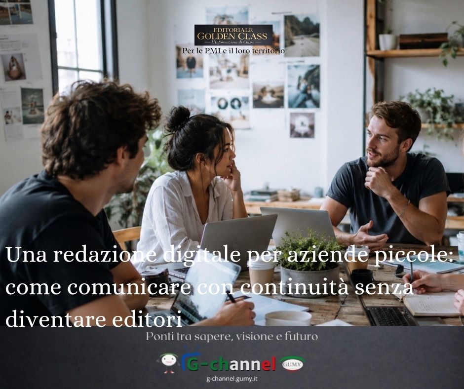 Una redazione digitale per aziende piccole